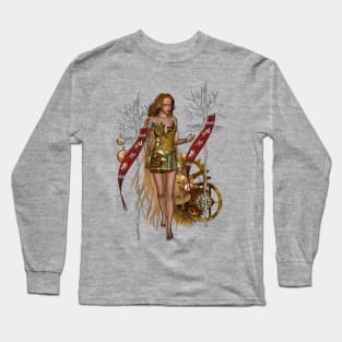 Wonderful steampunk girl Long Sleeve T-Shirt